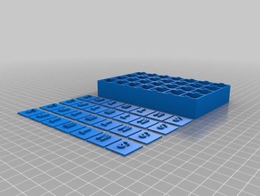 meine angepasste pillbox Container 3d print model - Mito3D