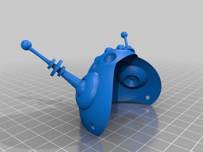 cat space-Helm Requisiten Antenne Kätzchen pet 3d print model - Mito3D