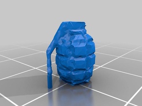 scan paper grenade other 3d print model - Mito3D