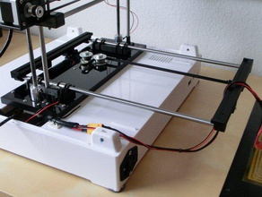 robo3d eixo y de haste lisa atualização estoque cama a impressora partes robo 3d 3d print model - Mito3D