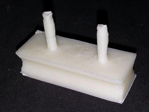manichino doppia spina a banana elettronica 3d print model - Mito3D