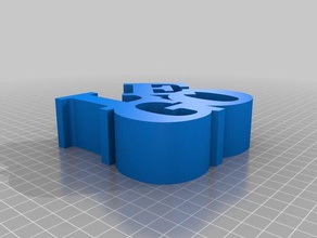 lego kelimesi heykel heykeller özelleştirilmiş 3d print model - Mito3D