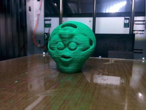 flip Kreaturen alien reversibel ist Skulptur 3d print model - Mito3D