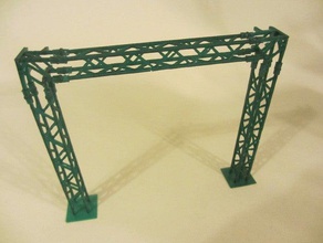 Modulares Traversensystem Gebäude Strukturen 3d Bühne 3d print model - Mito3D