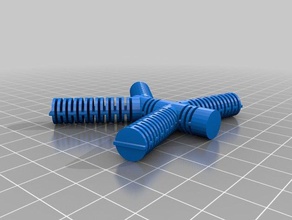 flexiblebendable stick man hobby 3d print model - Mito3D