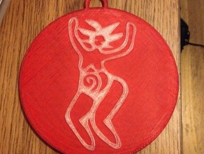 espiral vientre art nacimiento de carrara el embarazo 3d print model - Mito3D