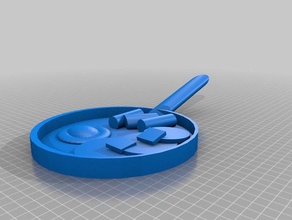 my breakfast 3d printing tests 3d print model - Mito3D