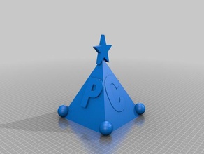 piramit çip 3d baskı testler 3d print model - Mito3D