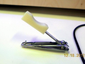 cortador de unha ajuda casa banho unhas grooming do agregado familiar openscad útil 3d print model - Mito3D