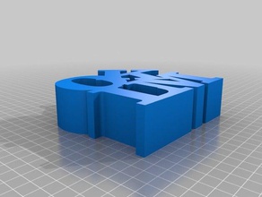 oklm au calme sculptures personnalisé 3d print model - Mito3D