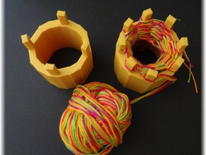 knitting spools interactive art 3d print model - Mito3D