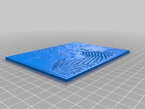 il mio personalizzato lithopane 2d arte 3d print model - Mito3D