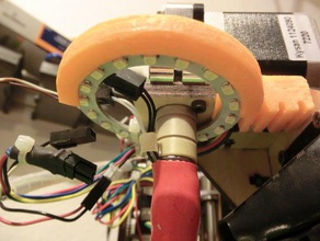 printrbot luz titular 3d a impressora os acessórios De 2014 3 d impressão abs acessório circuito placa de eletrônica extrusora linear laranja regulador simples assim suporte tensão 3d print model - Mito3D