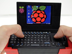 mobile framboise boîtier de l'ordinateur portable raspberry pi-to-go pi pitogo raspberrypi 3d print model - Mito3D