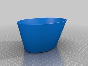 measuring cup aquarium salt - 1 scoop per 5 gallons containers customized 3d print model - Mito3D