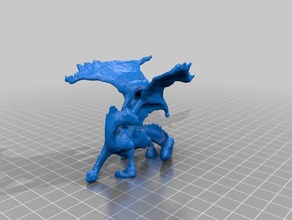 Bronz ejderha tarar kopyaları makerbotdigitizer 3d print model - Mito3D