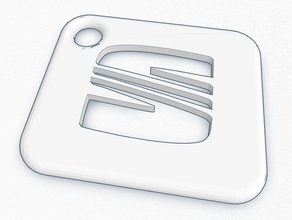 key chain seat keychains 3d print model - Mito3D