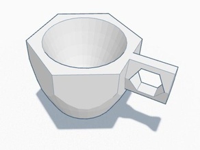 cup disruptive art 3d print model - Mito3D