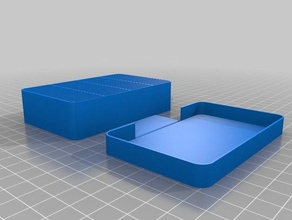 altoids mints große Dose geteilt Container angepasst 3d print model - Mito3D