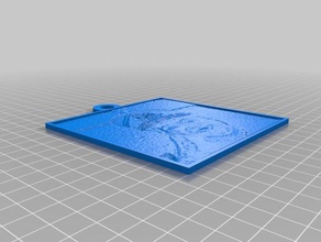 raeband1 2d sanat özelleştirilmiş 3d print model - Mito3D