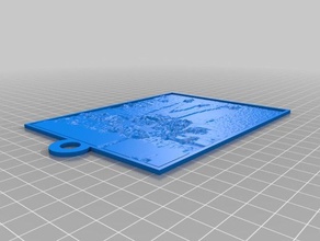 sam me ejecutando más capas 2d art personalizado 3d print model - Mito3D
