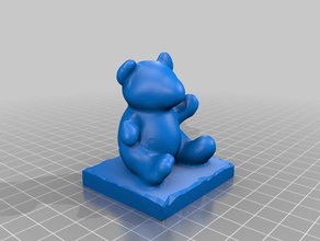 Bay ayı tarar kopyaları artec kinect virtumake xtion 3d print model - Mito3D