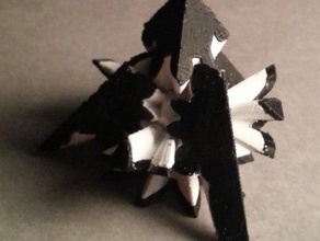 crujiente de engranajes la pirámide mecánica los juguetes engranaje mashup 3d print model - Mito3D