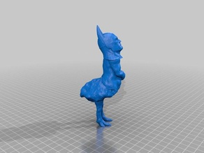 adam ayı devekuşu je heykeller sunmaktayız south park 3d print model - Mito3D