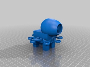kengopus animali kenny minecraft il polpo di maiale southpark 3d print model - Mito3D