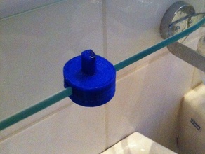 braun diş fırçası tutucu banyo klip raf ultimaker 3d print model - Mito3D