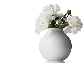 ball vase outdoor garden 3d print model - Mito3D