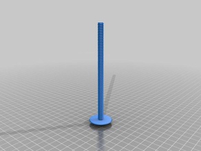 my customize bolt filament holder diy customized 3d print model - Mito3D