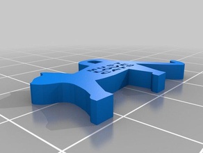 chat porte-clés 3d l'impression 3d print model - Mito3D