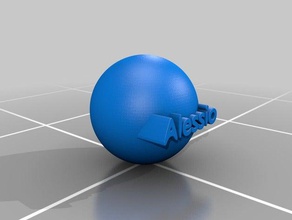 sfera Namen innen Teile 3d print model - Mito3D