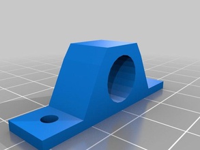 10mm vara pillow block mendelmax eixo 3d a impressora partes linear de trilho 3d print model - Mito3D
