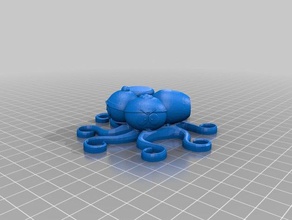 southparktopus creatures amazing cartman kenny kyle mashup octopus south park stan 3d print model - Mito3D