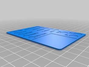 mtg token yaratık kartı oyuncak oyun aksesuarlar çmg sihirli toplama 3d print model - Mito3D