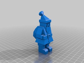 santa çuval heykeller 3d print model - Mito3D
