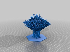 funky árbol modelos personalizado 3d print model - Mito3D