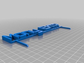 my customized sign mony emtp signs logos 3d print model - Mito3D