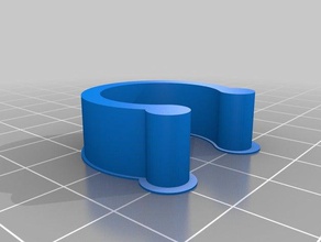 10mm clip di sostituzione parti personalizzato 3d print model - Mito3D