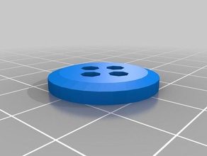 22mm botón accesorios personalizado 3d print model - Mito3D