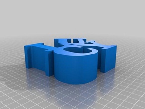 lucy-word heykeller özelleştirilmiş 3d print model - Mito3D