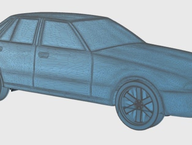 holden vl commodore automotive car fast model sport sports v6 v8 3D print model - Mito3D