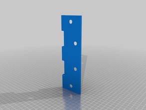 door hinge part 1 replacement parts 3d print model - Mito3D