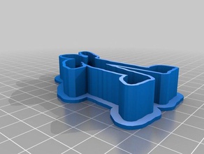 eroe cattivo cookie cutter cucina pranzo personalizzato 3d print model - Mito3D