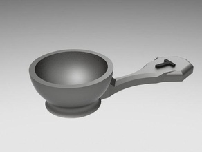 tablespoon measure kitchen dining supportless 3d print model - Mito3D