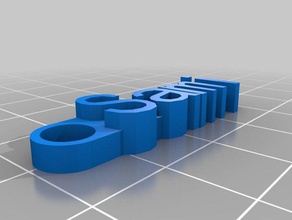 sami keychain organization customized 3d print model - Mito3D
