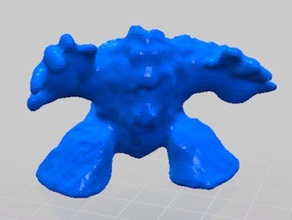 yeti oyuncaklar oyunlar makerbotdigitizer tarama 3d print model - Mito3D