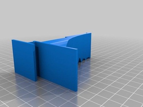 simple rep2 spool holder 3d printer accessories upgrade part replicator 2 tinkercad 3d print model - Mito3D
